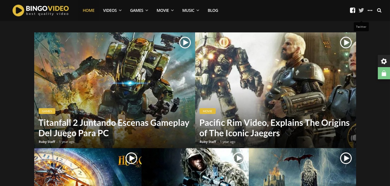 Bingo Video – Multi Purpose Newspaper Magazine Theme