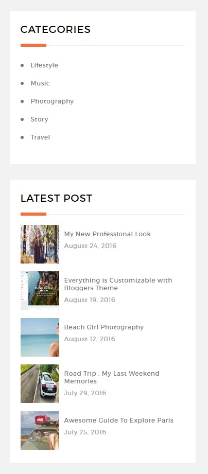 Bloggers-Sidebars