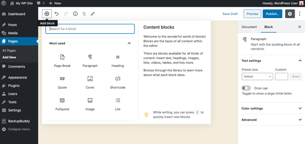 Content Blocks