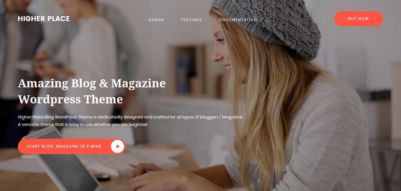 Higher Place - Blog & Magazine WordPress Theme