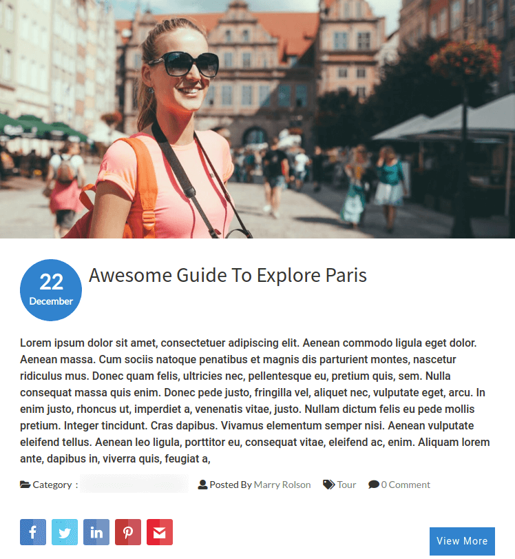 travel blogs